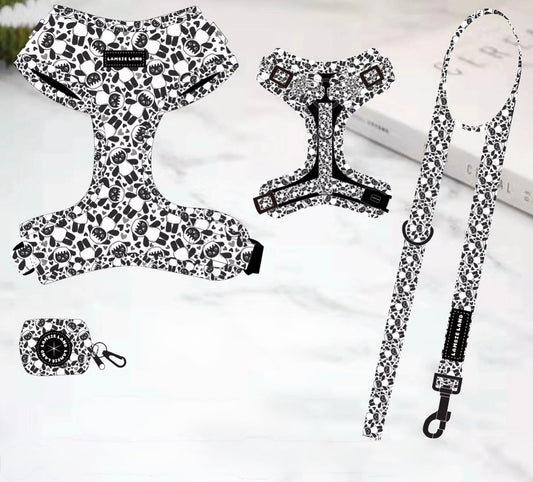 *PRE ORDER* Lambie Harness, Leash and Poop Bag Holder Set